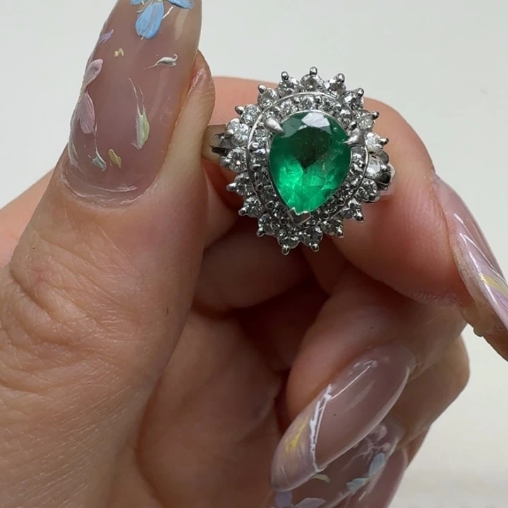 祖母绿戒指未镶嵌