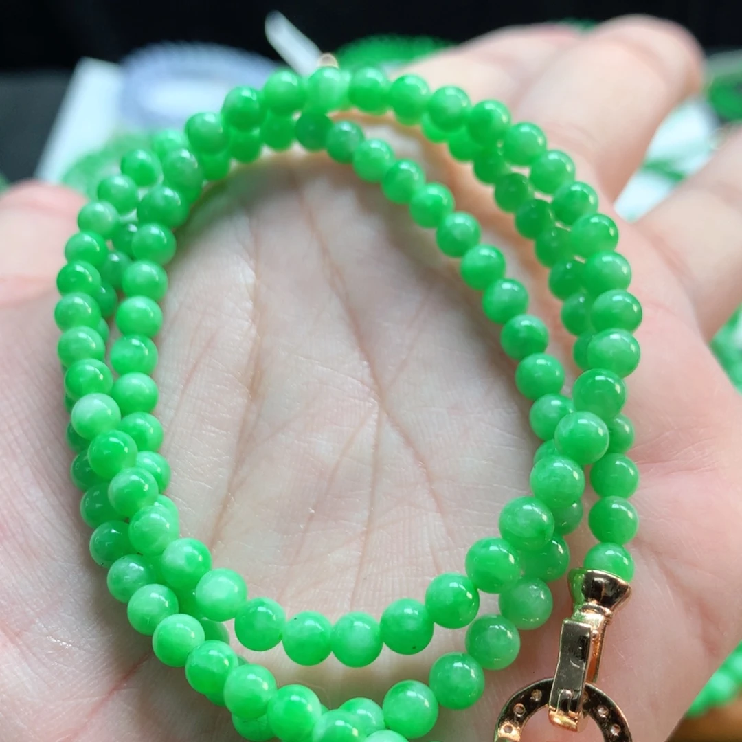 翡翠未镶嵌手链翡翠