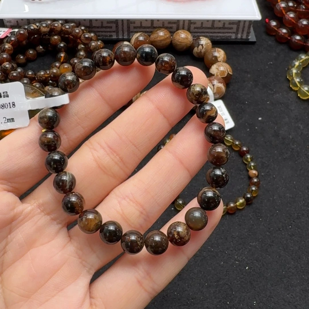 未镶嵌琥珀珠宝奇石古**辰