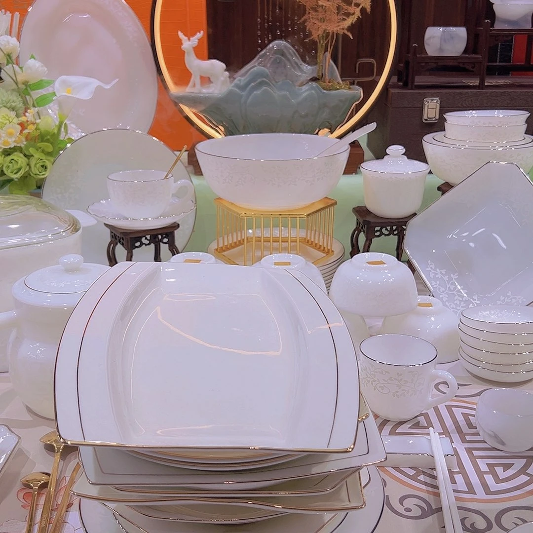 瓷景德镇金镶玉散拍