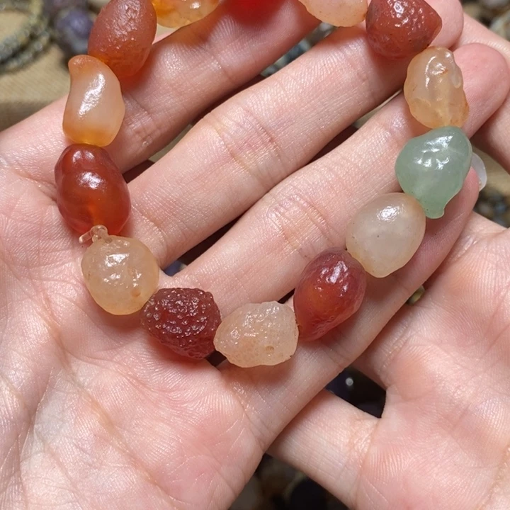 玛瑙/玉髓手链合金