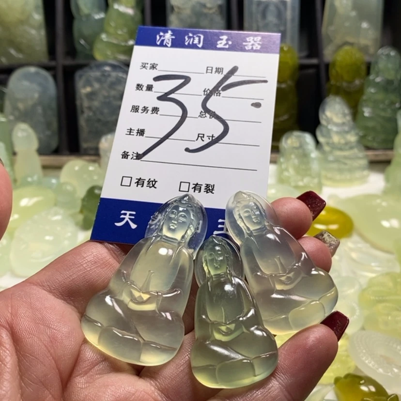 【闪购商品】蛇纹石玉颈饰合金用****5