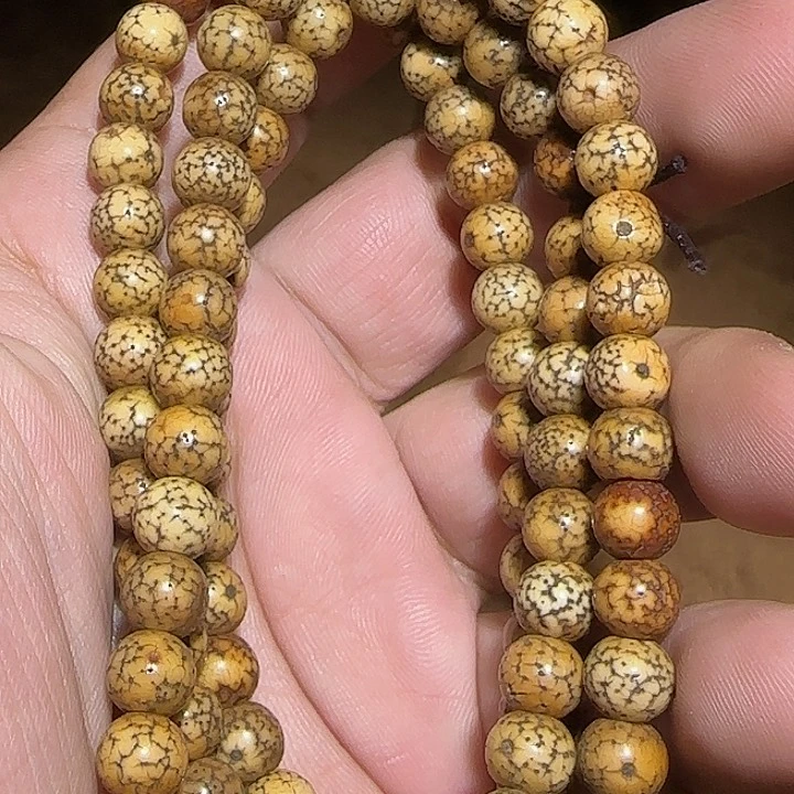 藏区老星月念珠保老漂亮