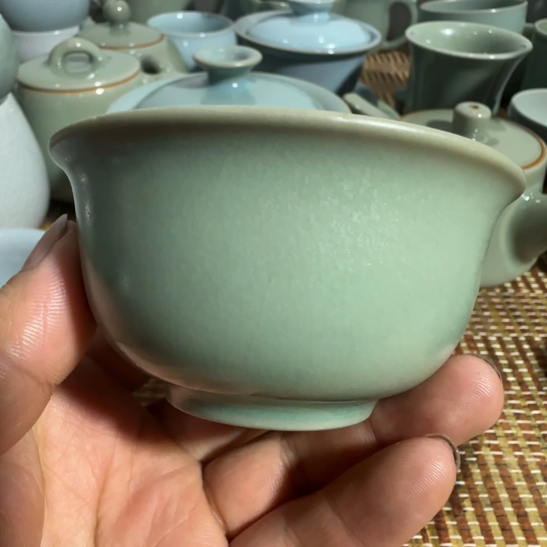 沧***笑杯子原矿仿古杯杯瑕