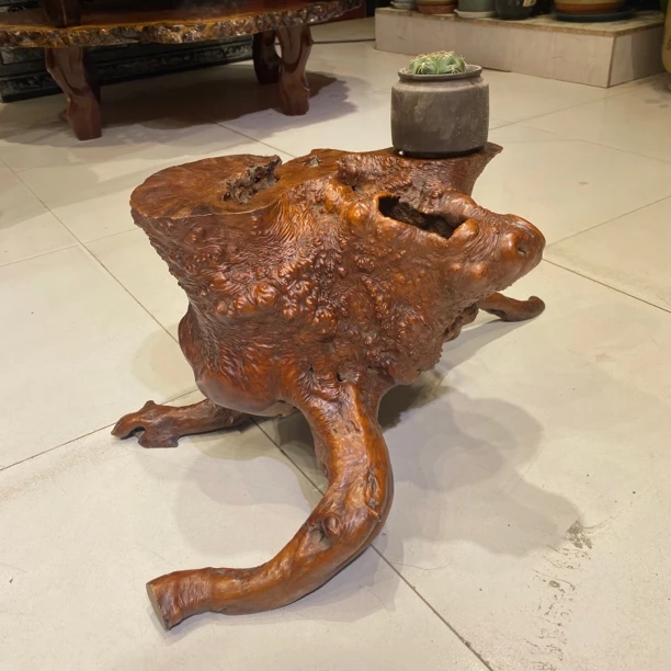 花架石头底座多用途创意设计室内外装饰