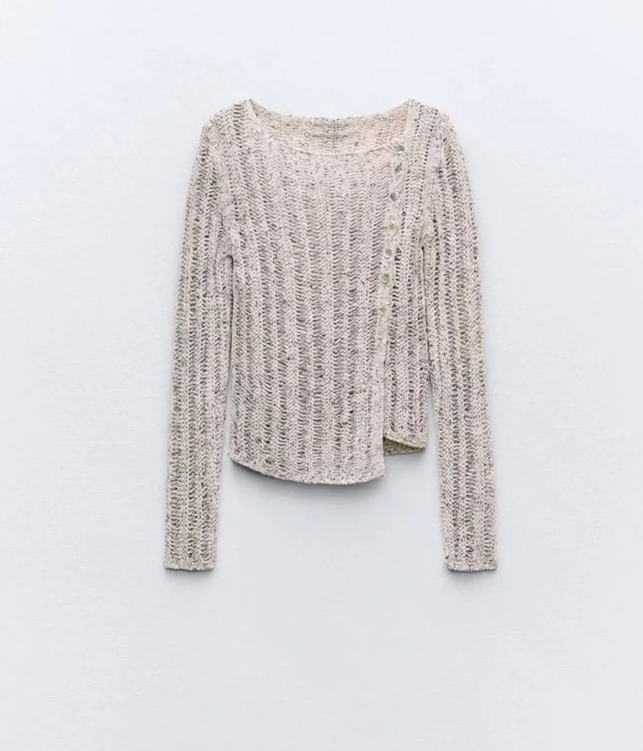 桃子自制 93958 针织上衣