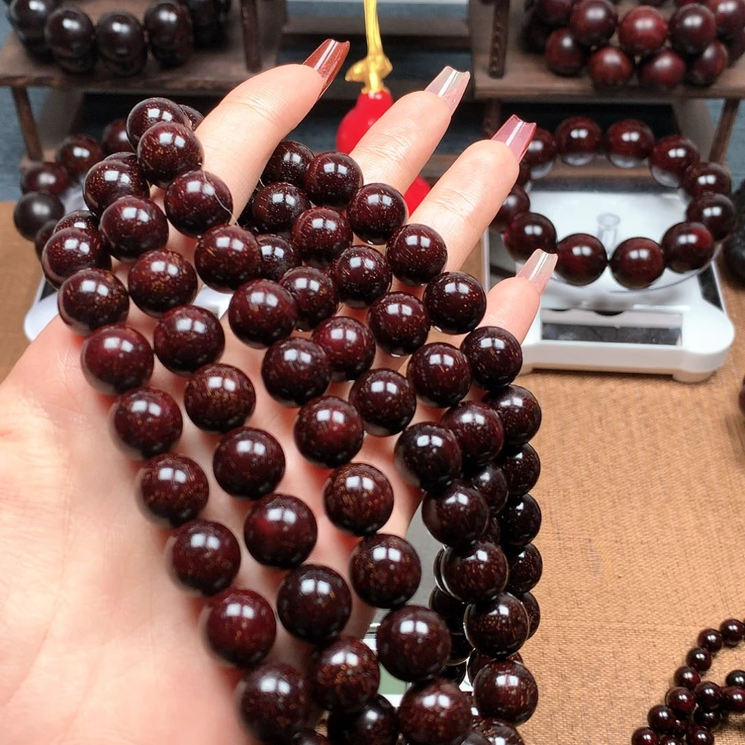 檀香紫檀（小叶紫檀）收***克1.2爆星