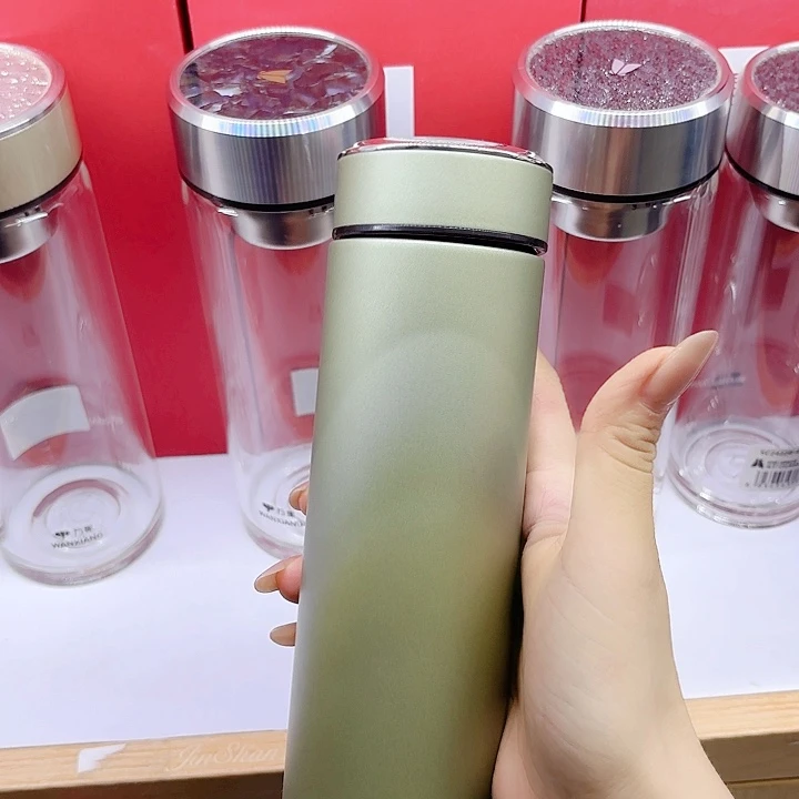 万象品牌保温杯H939SS-380橄榄