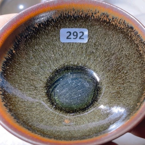 茶盏原矿原釉柴烧建盏