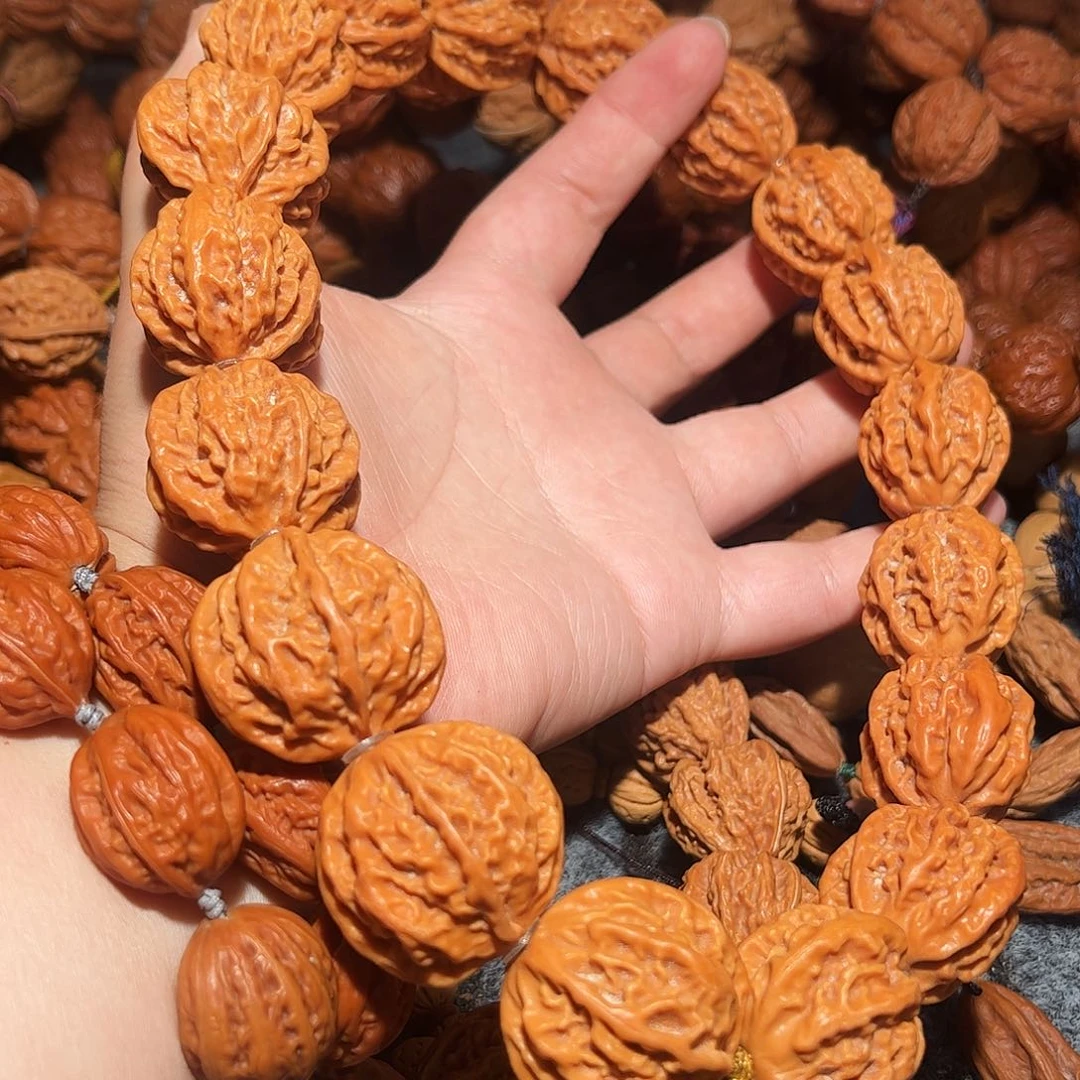 文玩核桃手串粗筋龙脊手持
