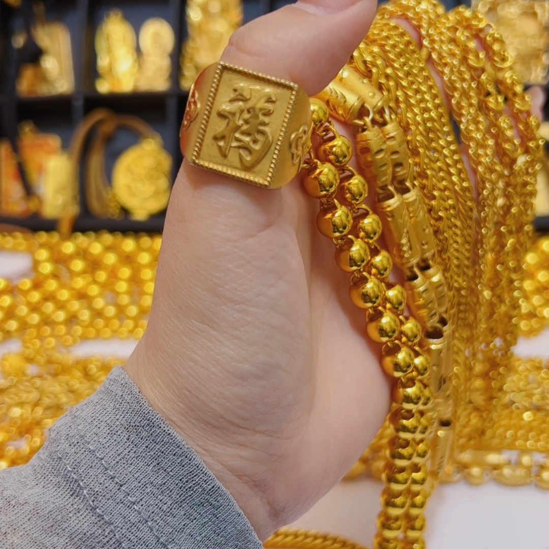 合金无合金无磨砂福戒指