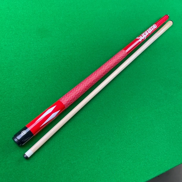 台球杆大头杆中式黑八高端球杆枫木九球杆球房专用分体二分之一