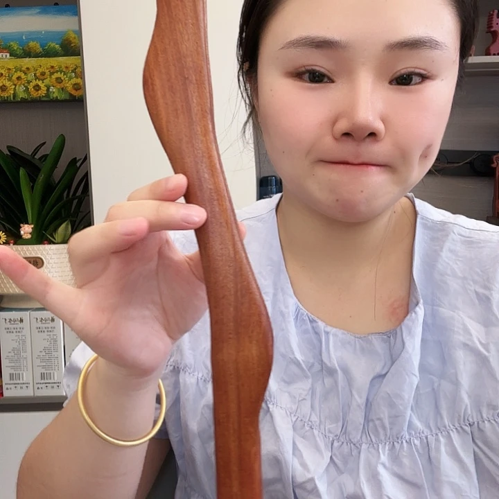 红檀木003擀筋棒二等品38厘米