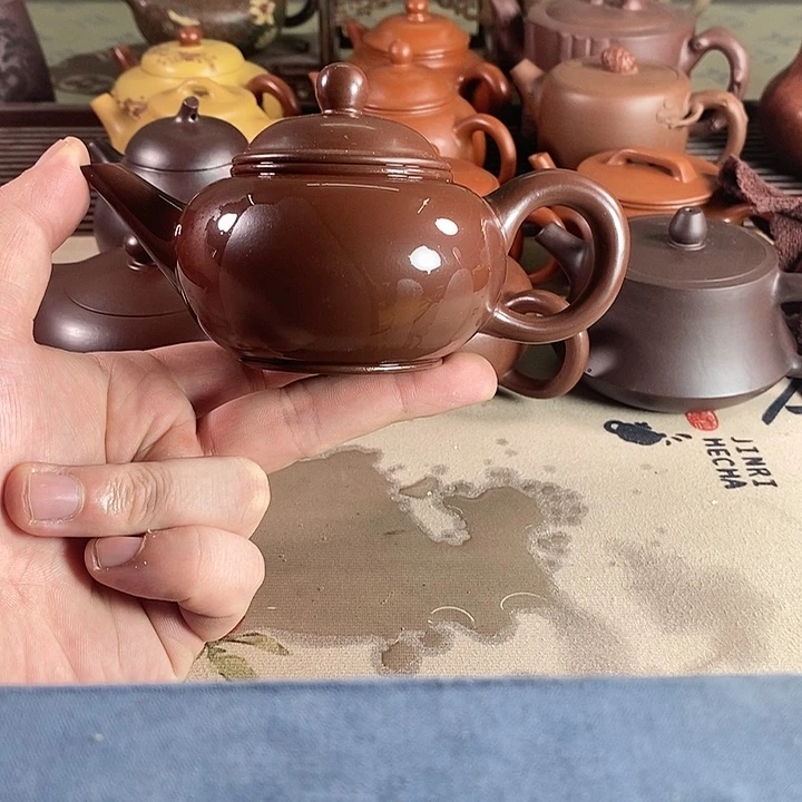 茶壶紫砂紫砂的微瑕