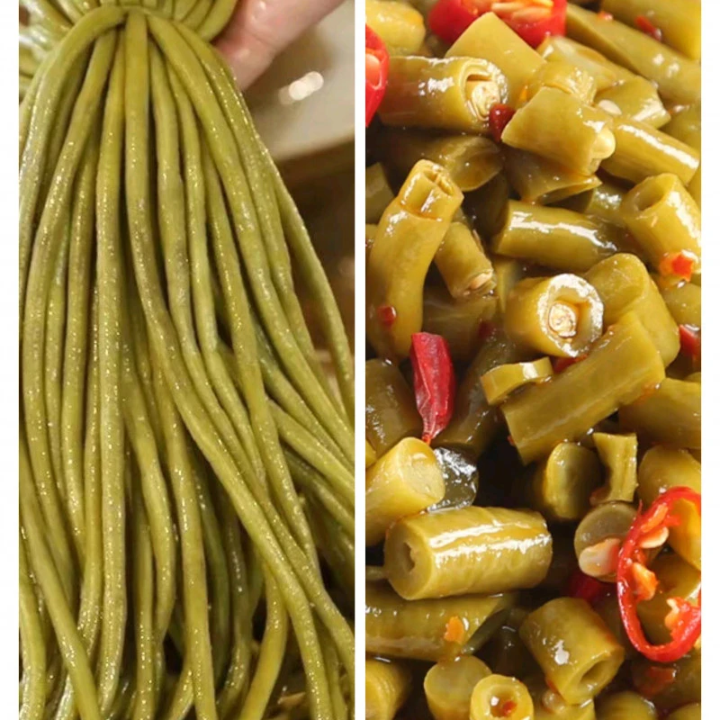 农家正宗老坛酸豆角泡豇豆下饭菜腌缸豆咸菜泡菜