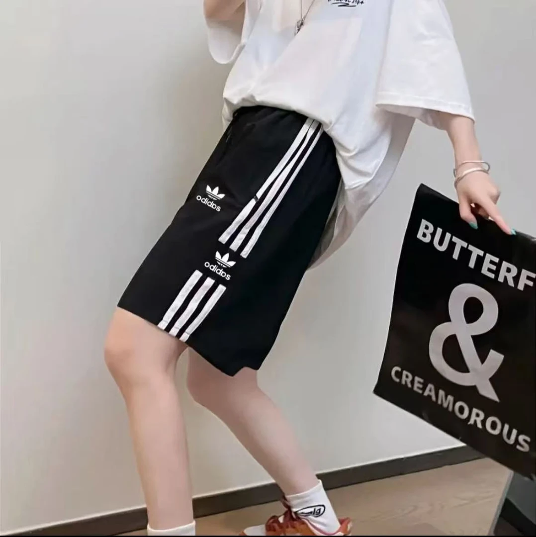 【商品撤柜】刺绣休闲5分短裤运动休闲裤