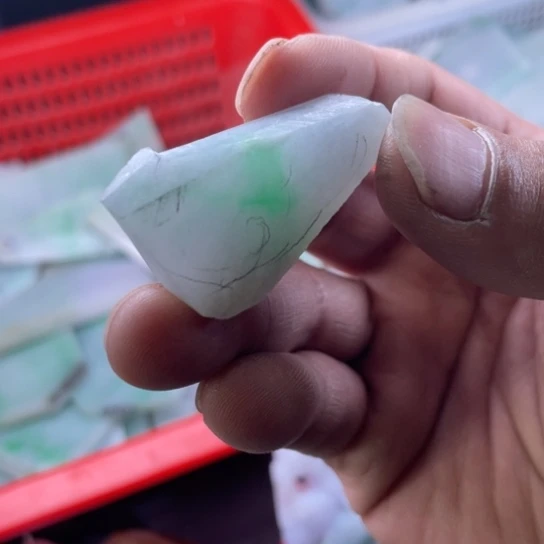 定制翡翠未镶嵌三包工福瓜