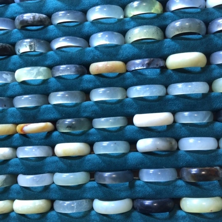 岫玉岫玉戒圈未镶嵌