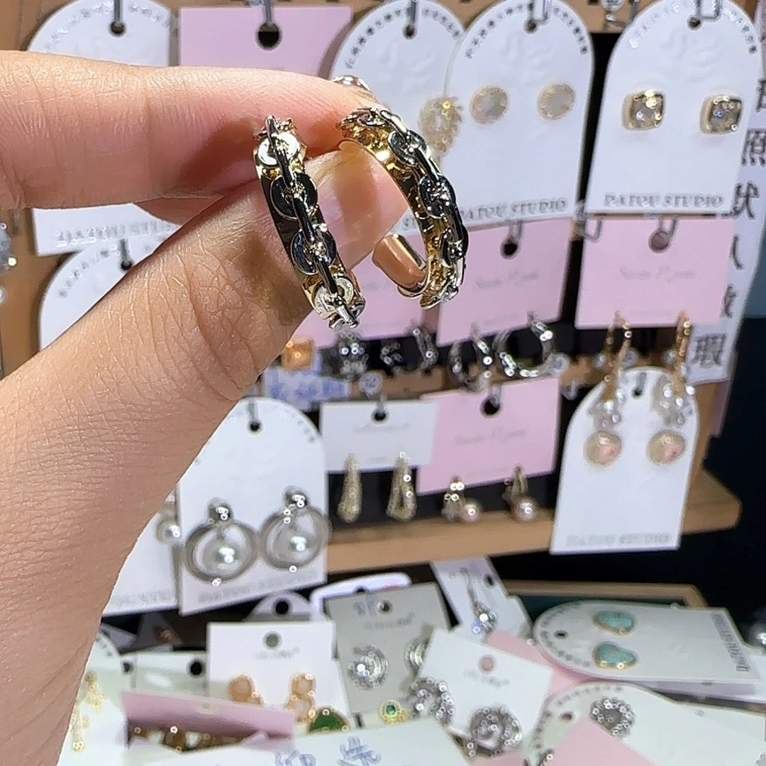铁合金琉璃合金耳饰