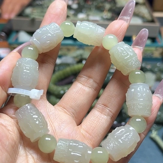 手串未镶嵌和田玉