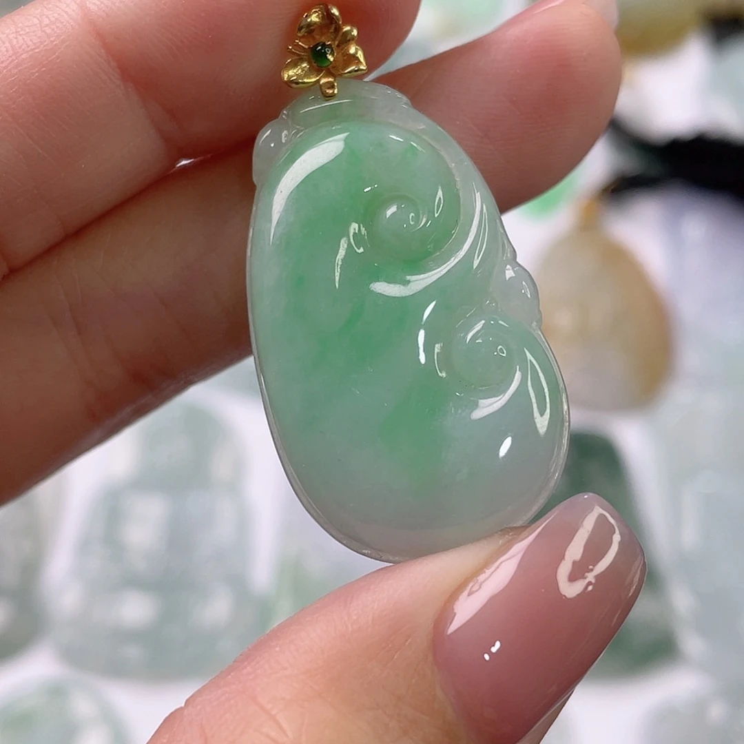 吊坠(不含链)未镶嵌翡翠1