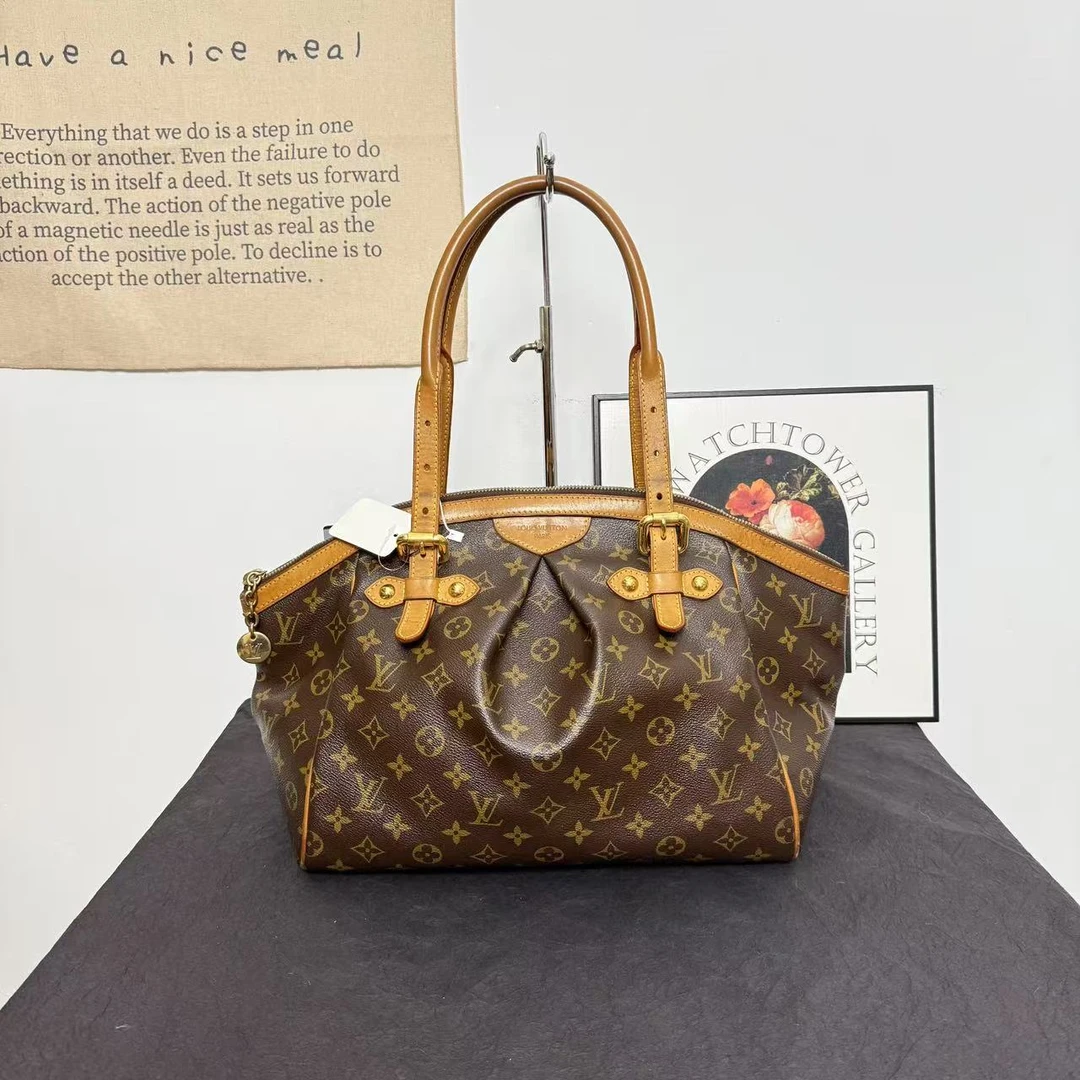 95新 LouisVuitton/路易威登 古登中古/lv饺子包/手提包/单肩包