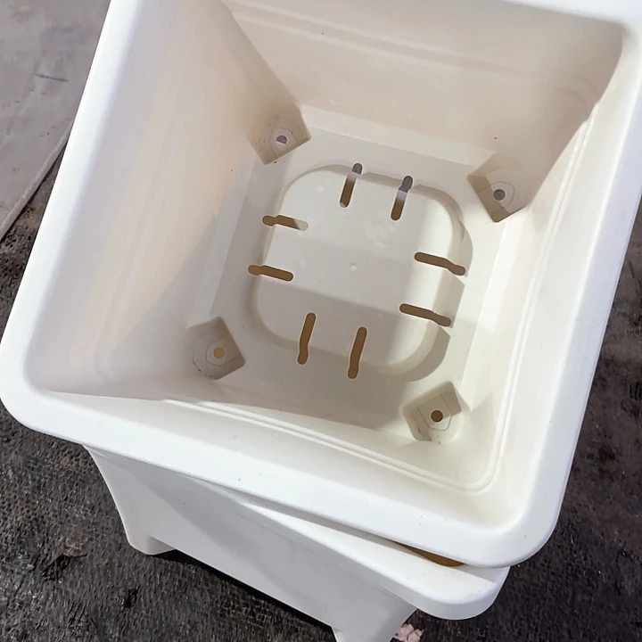 280白方盆25公分高18公分3个