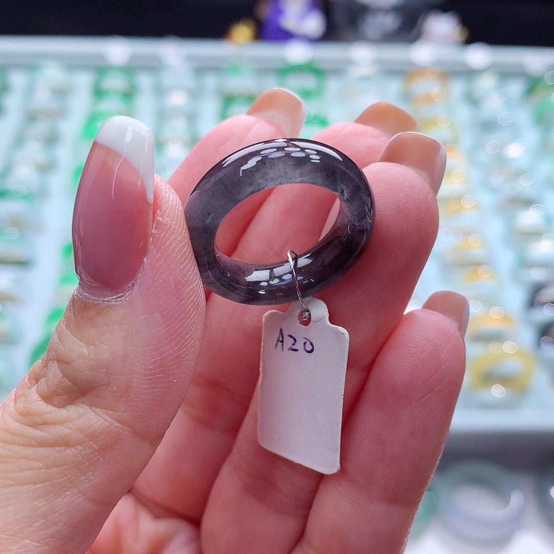 未镶嵌戒指翡翠11号