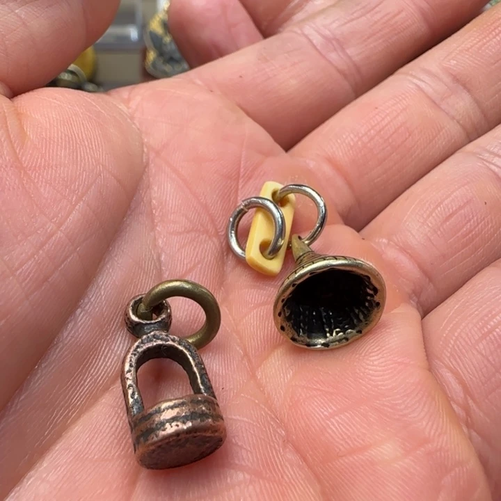 佛**男藏传老物件念珠配饰