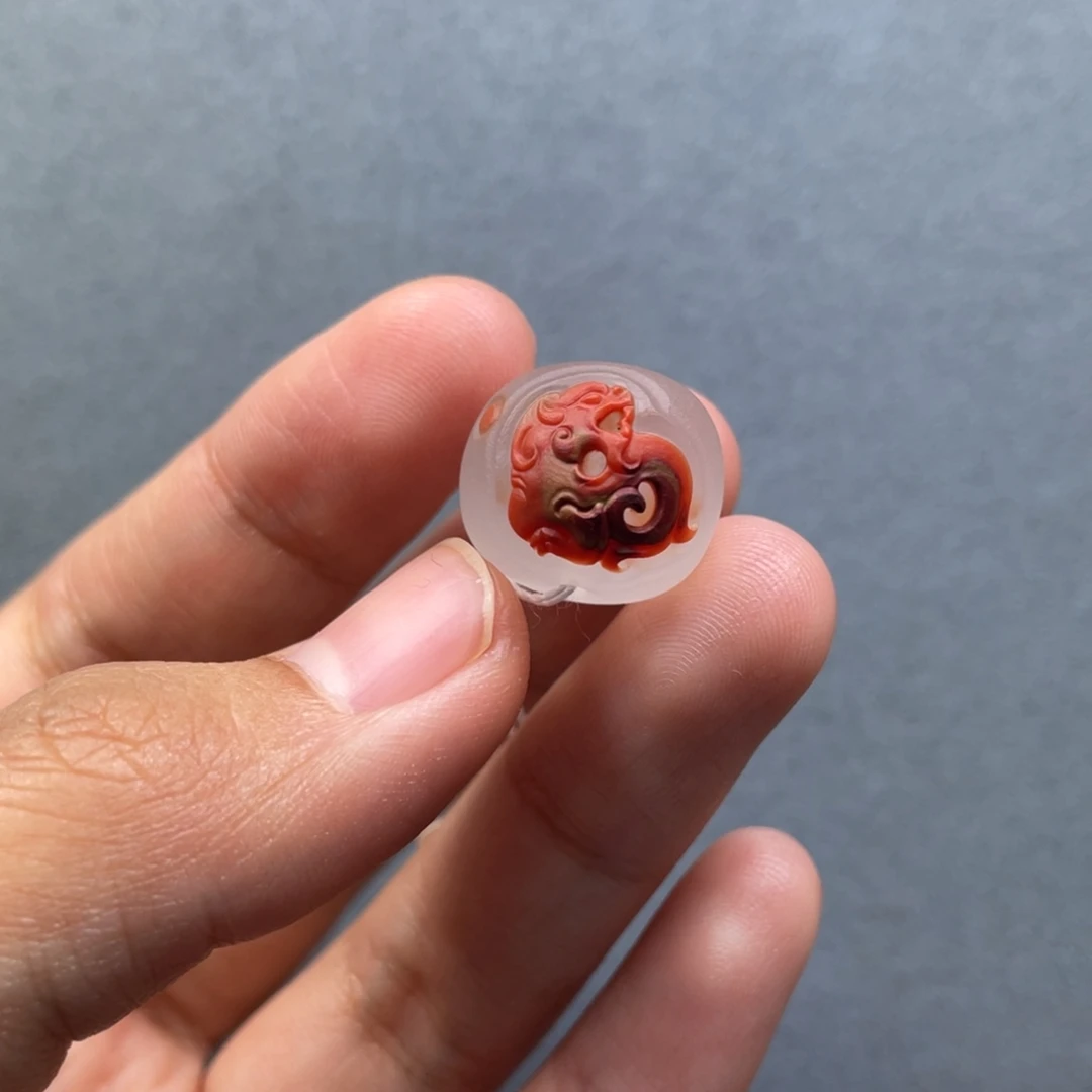 南红玛瑙未镶嵌配饰15.2mm