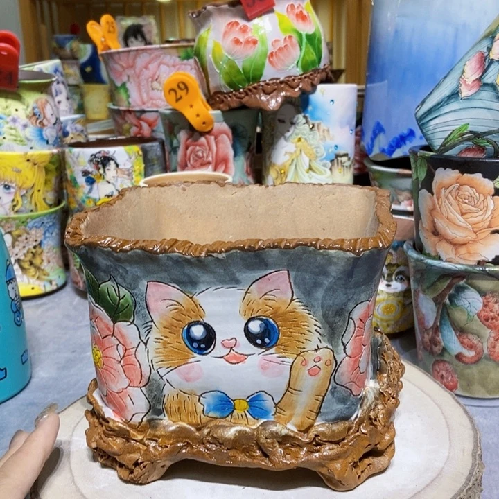 景德镇艺术手绘作品