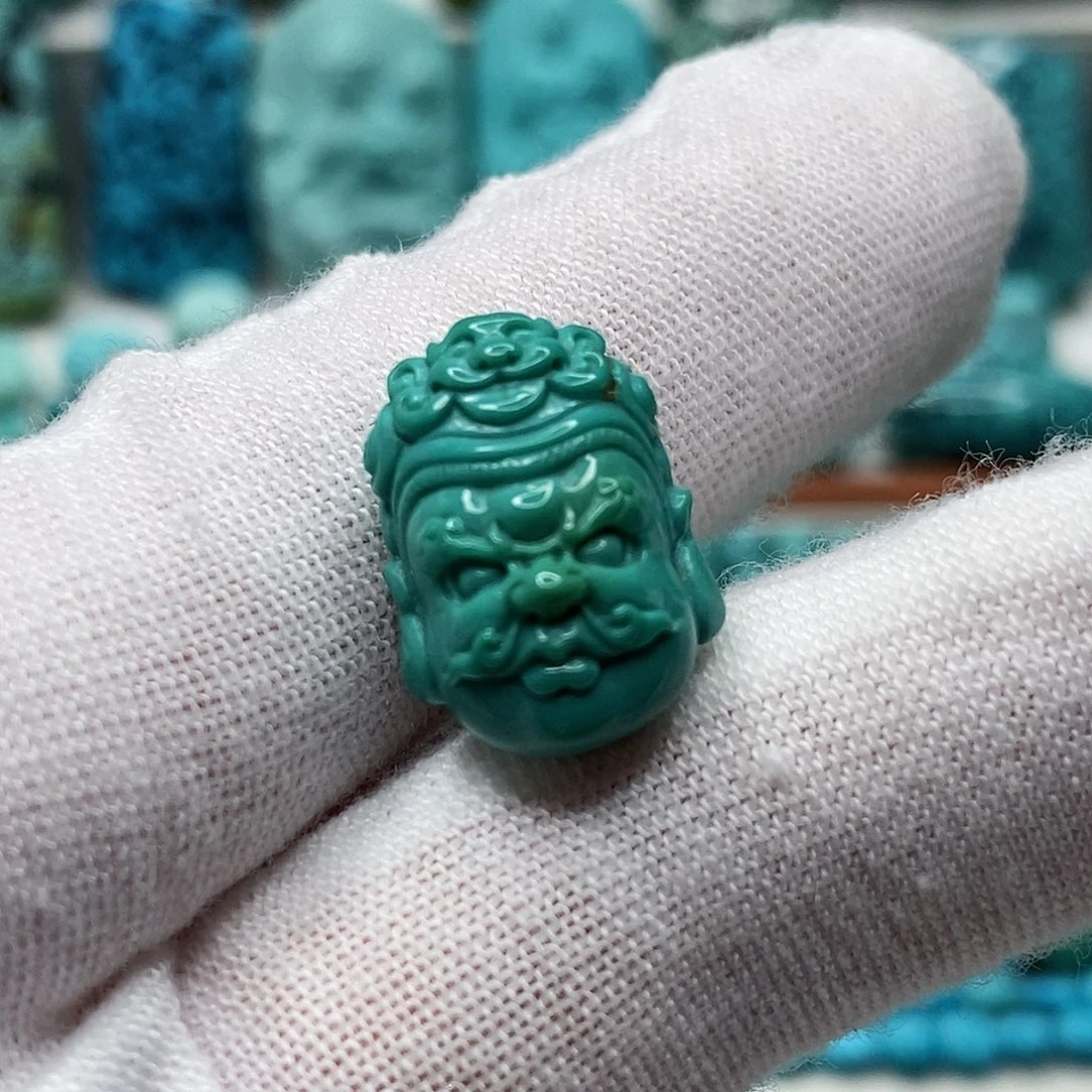 未镶嵌绿松石天然原矿地大质检