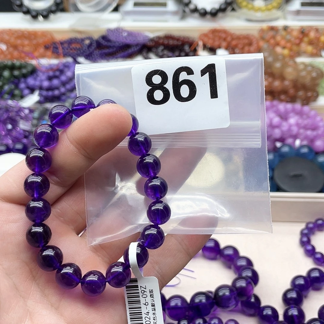 水晶手链未镶嵌鱼*天然