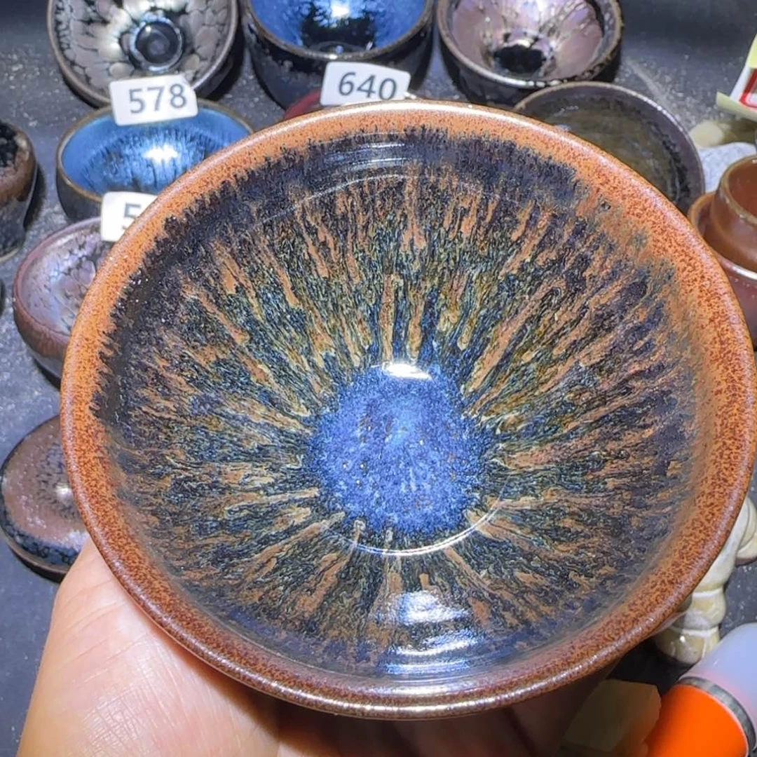 茶盏向*走福建盏茶器束口