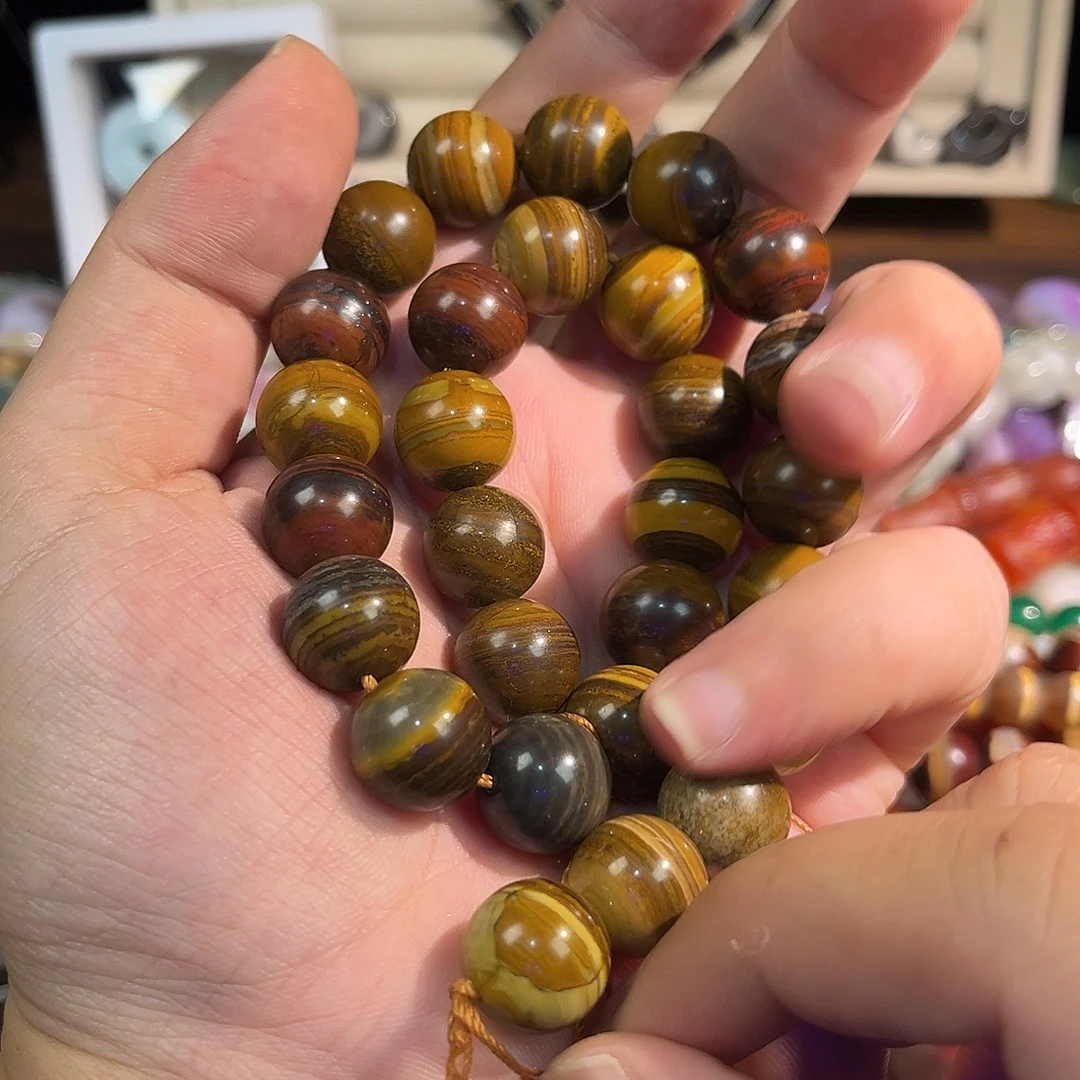 玛瑙/玉髓未镶嵌珠宝半成品卡14mm