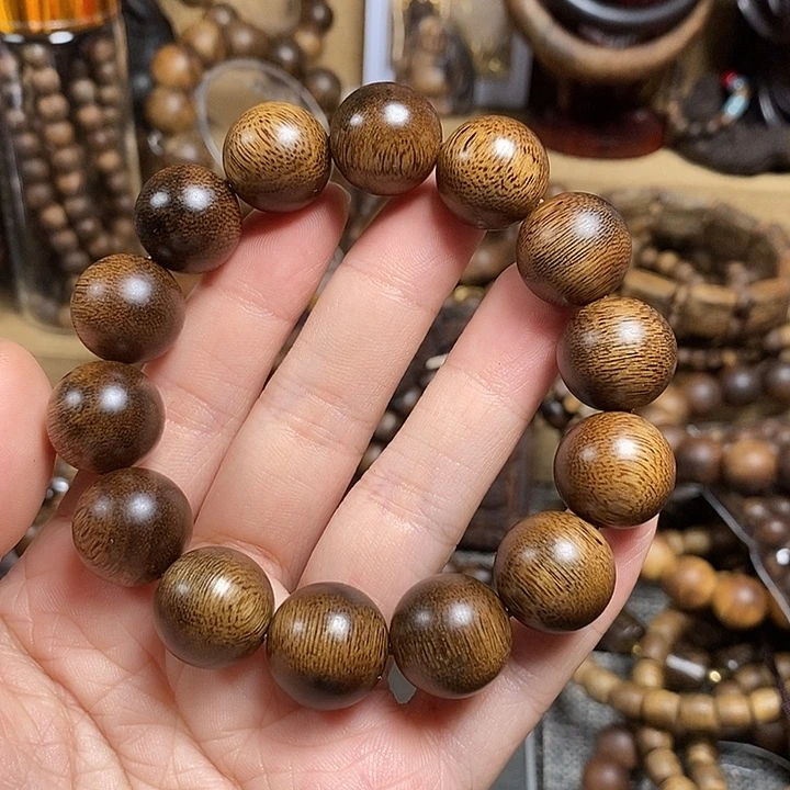 小***妈手串沉香海南绿棋手串手链项链吊坠