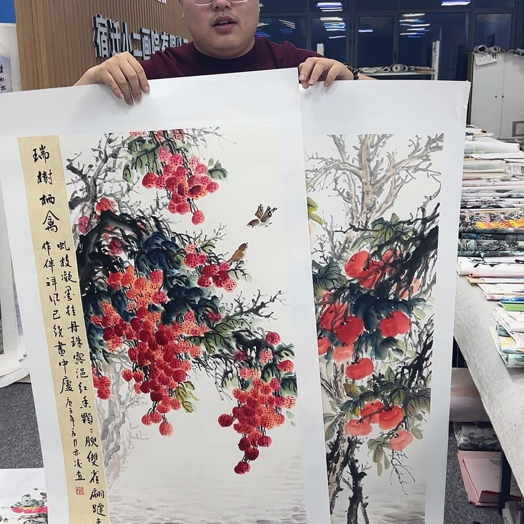 国画国画纯手绘作品