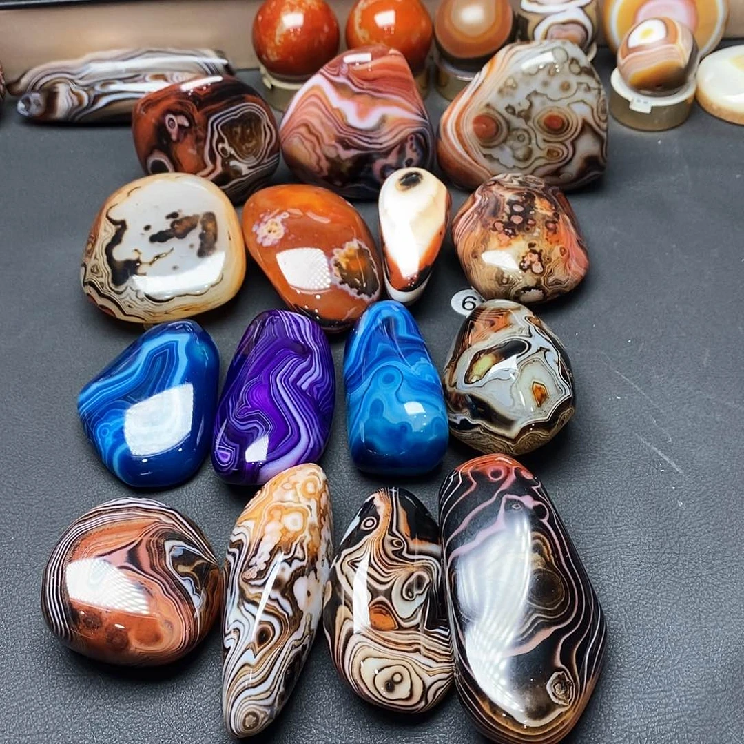 未镶嵌两毛玛瑙/玉髓一*力