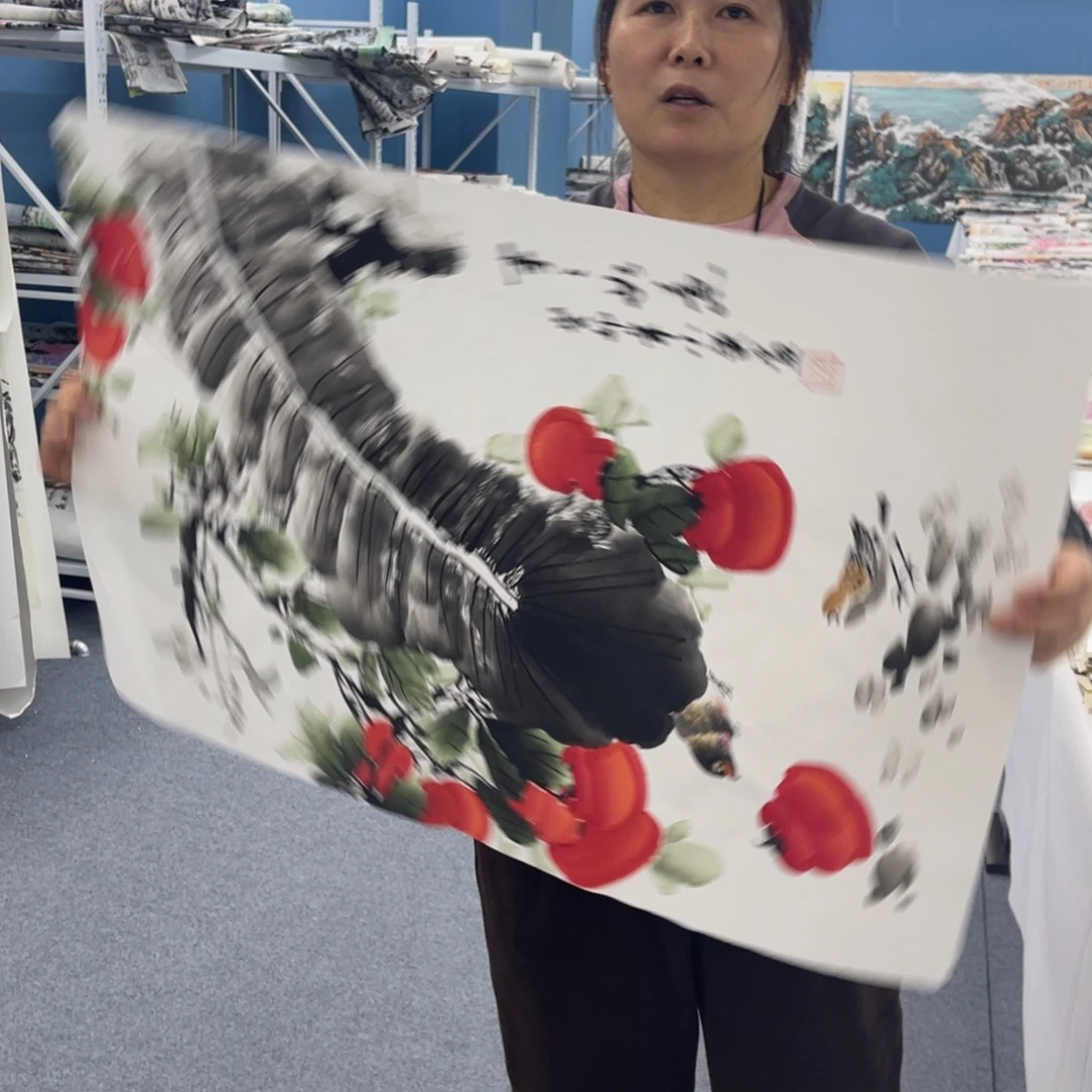 国画纯手绘作品图