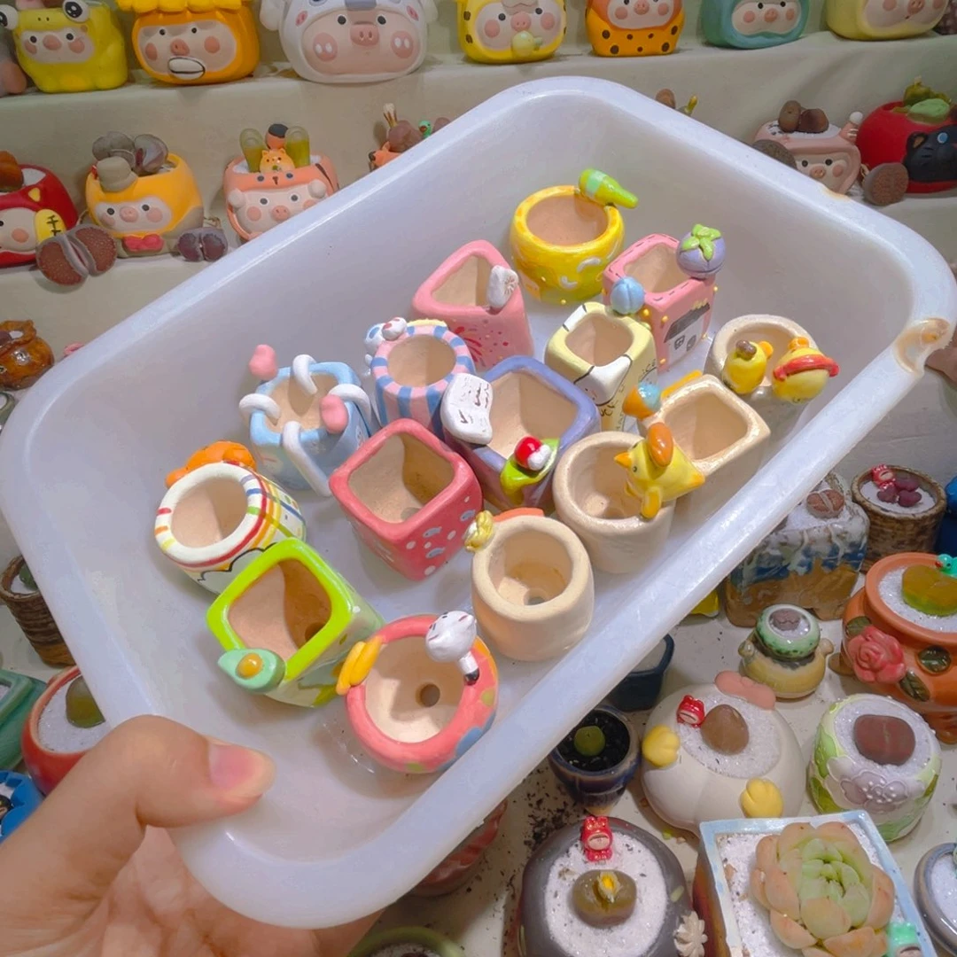 182纯手工制作重工盆盆28一个