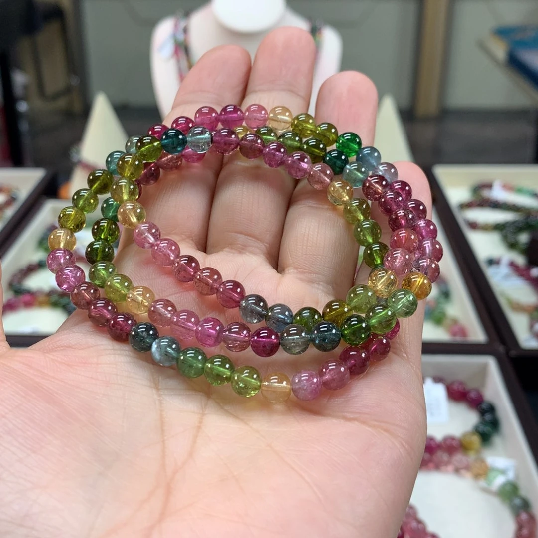 手链未镶嵌碧玺?***伴6左右