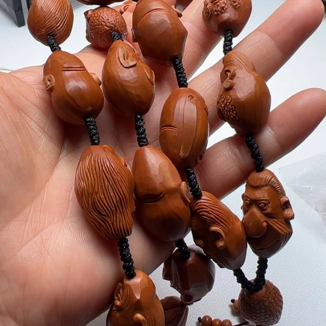 手串/手链橄榄核恩*怪脸脖挂