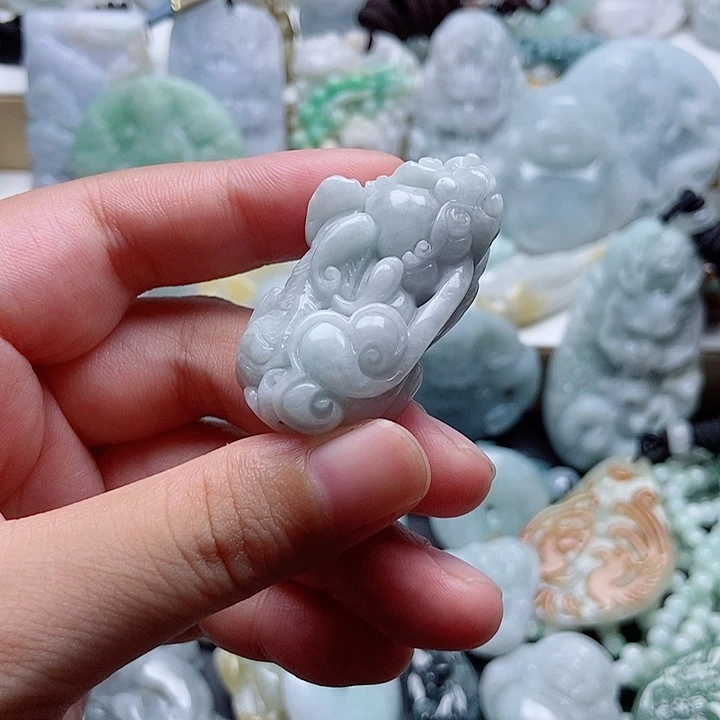 吊坠(不含链)未镶嵌翡翠1