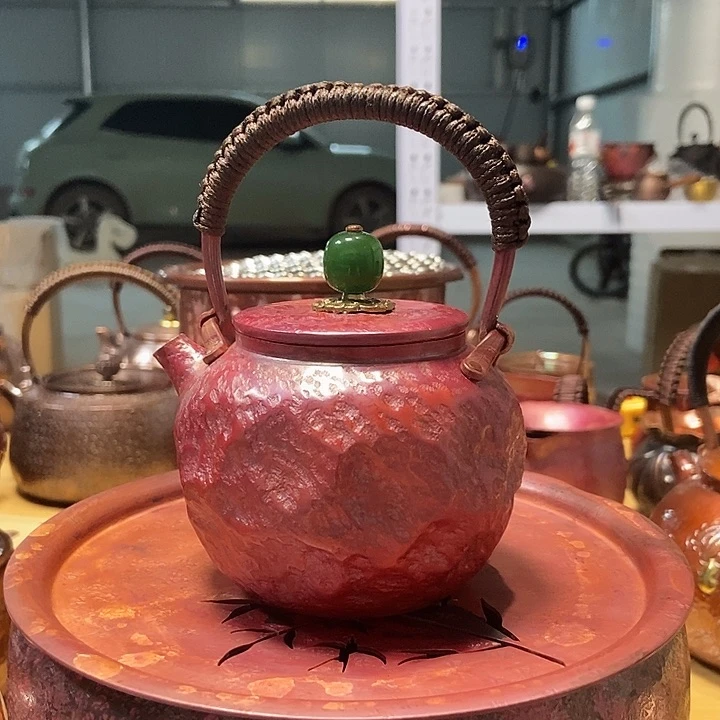 纯手工制作一铜壶制作