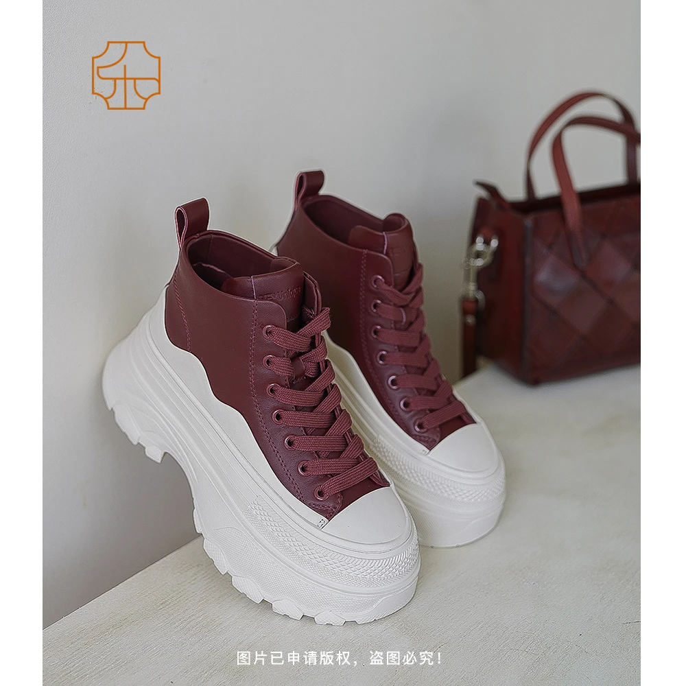 【VE·UNIQUE】厚底高帮休闲鞋2049-122