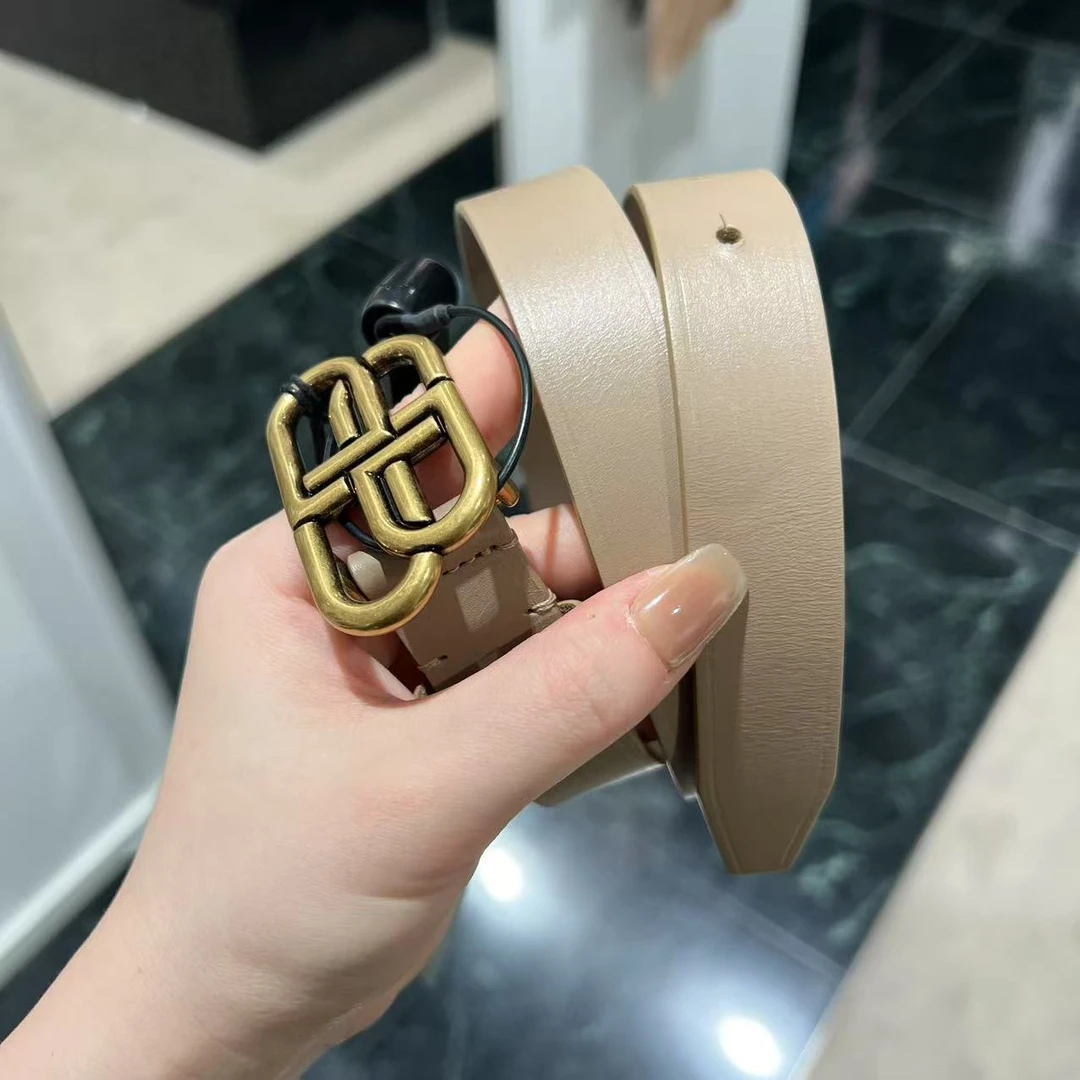 全新未使用 Balenciaga/巴黎世家 /七七/女士皮带