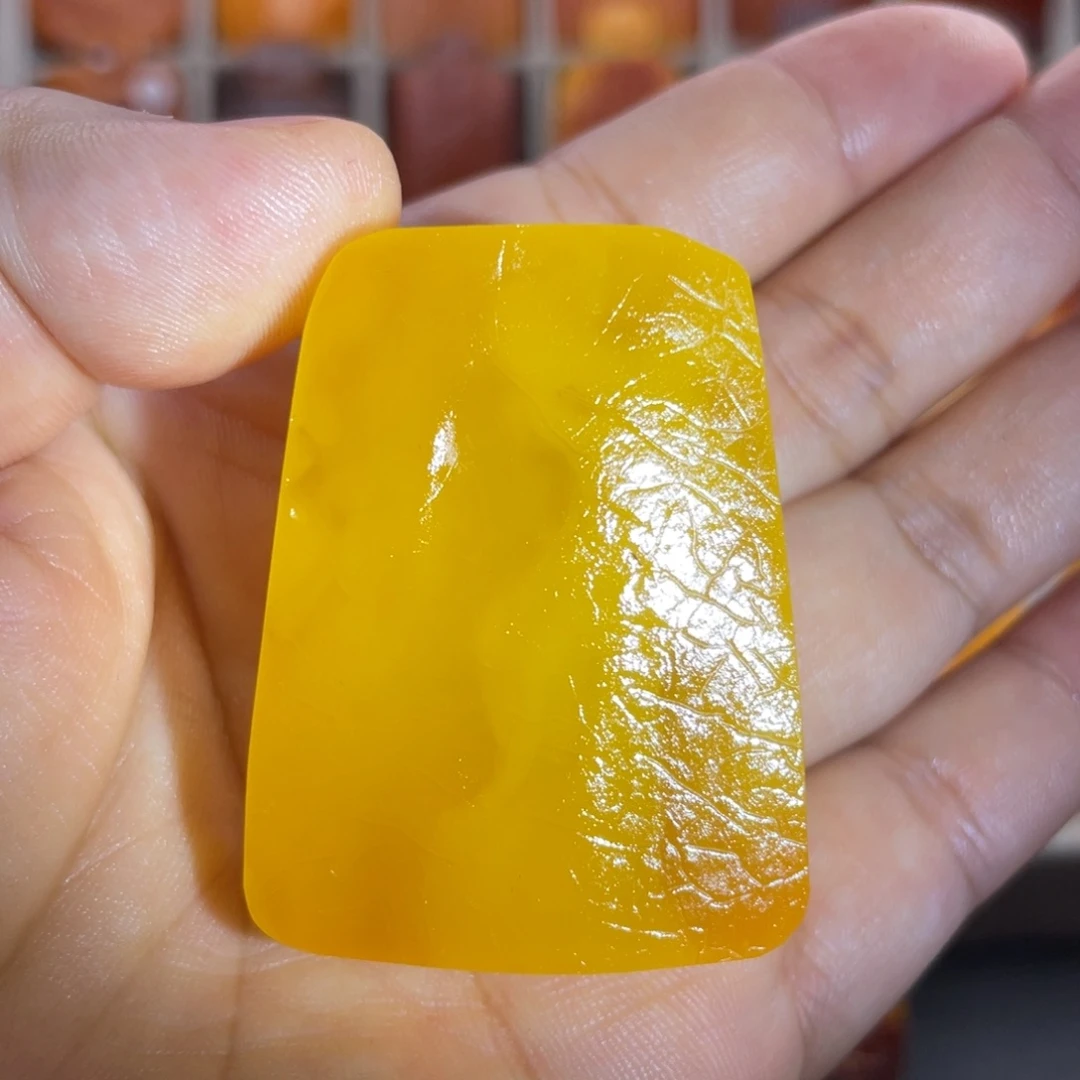 定制琥珀未镶嵌定制款天然琥珀蜜蜡