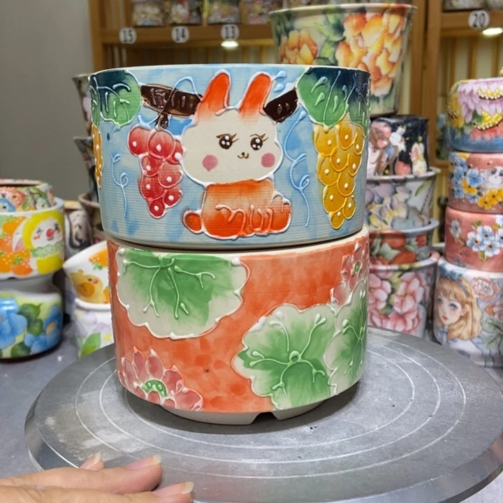 景德镇艺术手绘作品