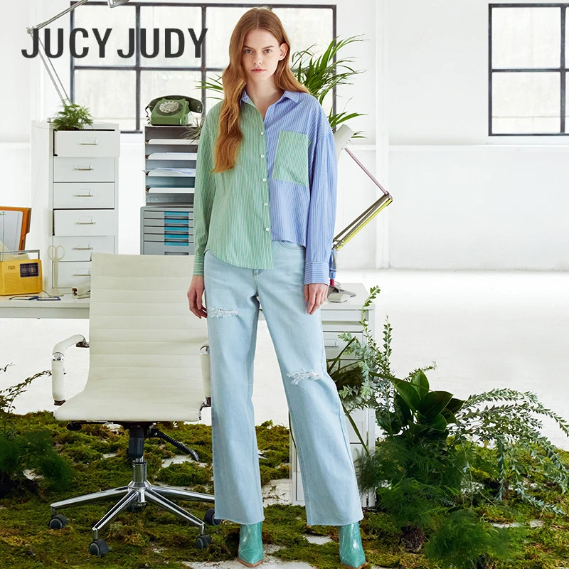 JUCY JUDY时尚破洞牛仔裤 JJ1422-JVDP320ELL