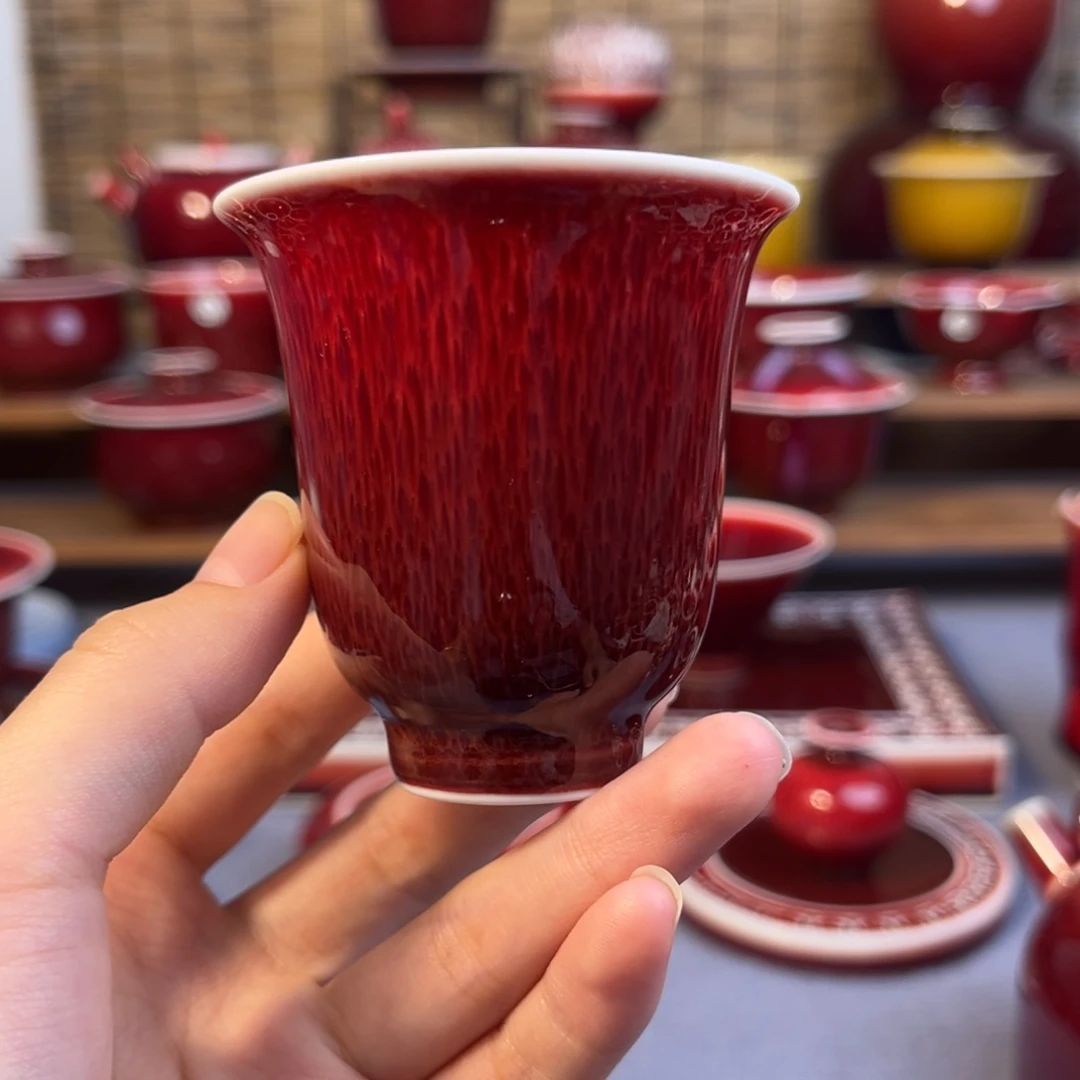 景德镇陶瓷 闻香杯